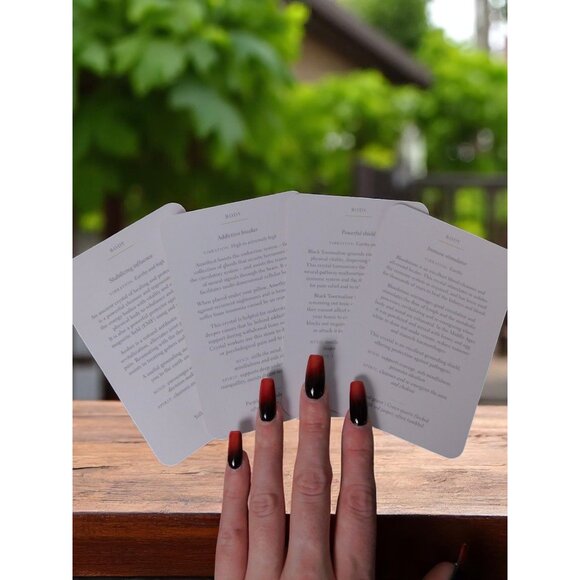 Crystals For Beginners Deck By Judy Hall 50 Cards To Heal Body Mind & Spirit New - Picture 9 of 11